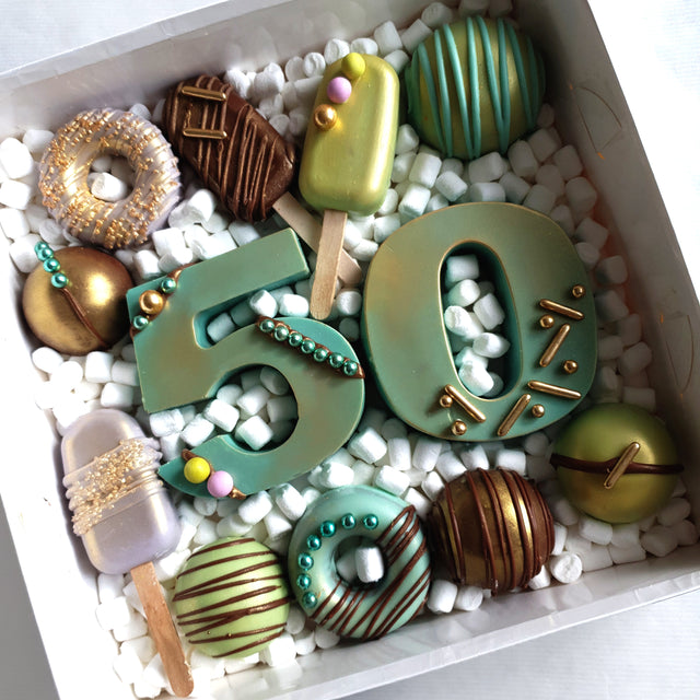 Bespoke belgian chocolate treat box
